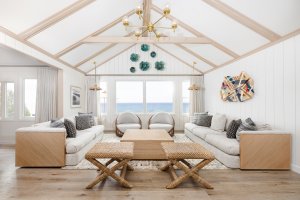 The living in the Ocean View Three Bedroom Cottage at 168极速赛车官方开奖结果记录体彩 Resort